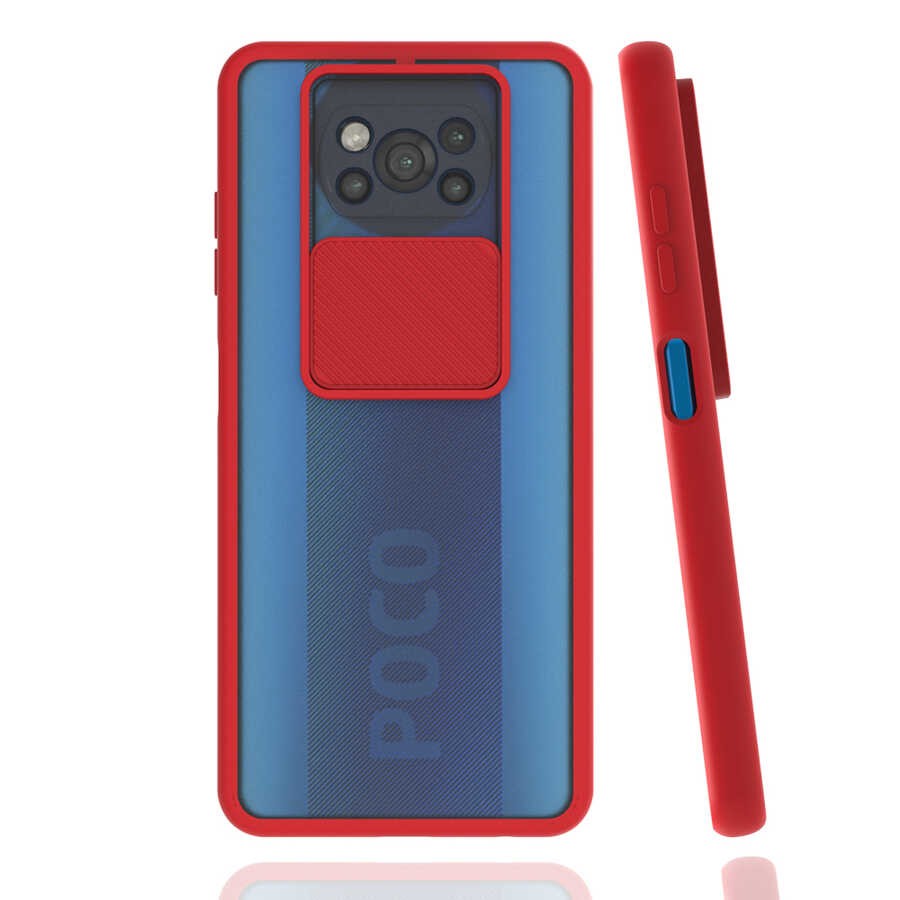 Xiaomi Poco X3 Kılıf Zore Lensi Kılıf