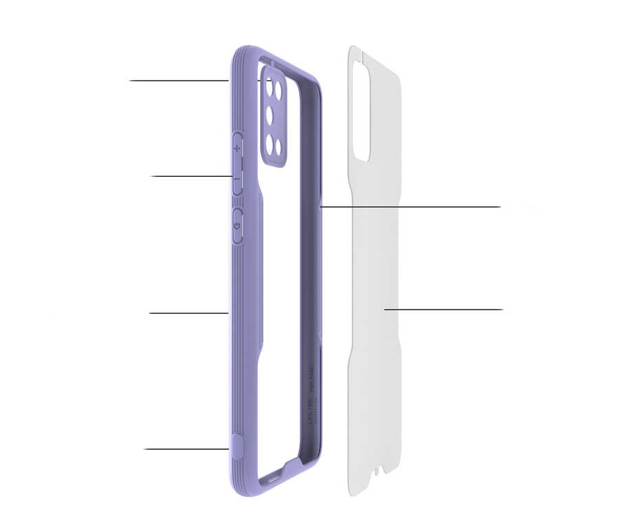 Galaxy A02S Kılıf Zore Parfe Kılıf