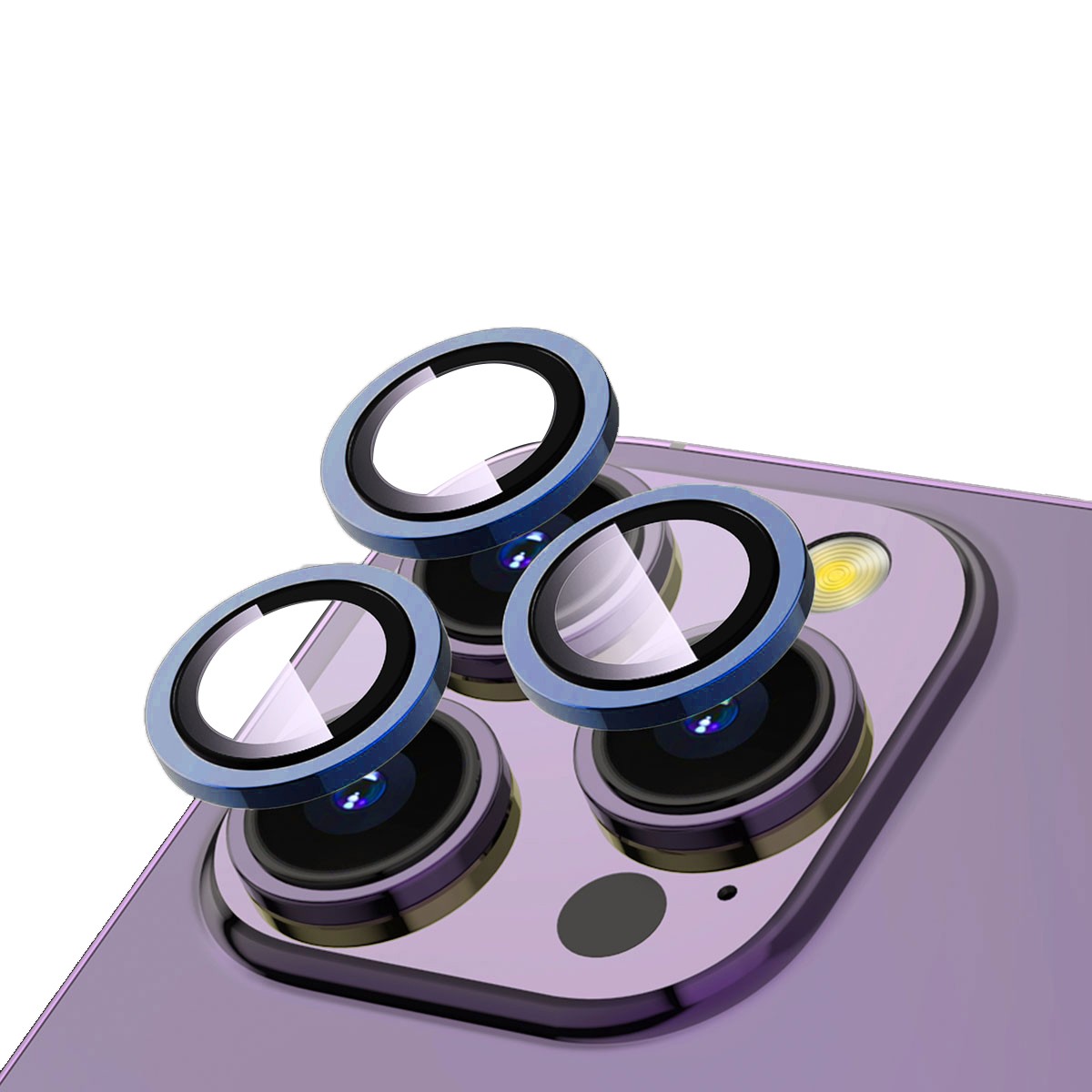 iPhone 12 Pro Max Zore CL-12 Premium Safir Parmak İzi Bırakmayan Anti-Reflective Kamera Lens Koruyucu