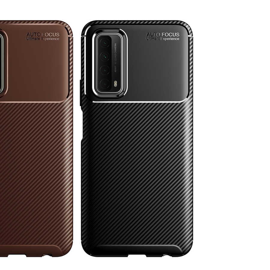 Huawei P Smart 2021 Kılıf Zore Negro Silikon Kılıf