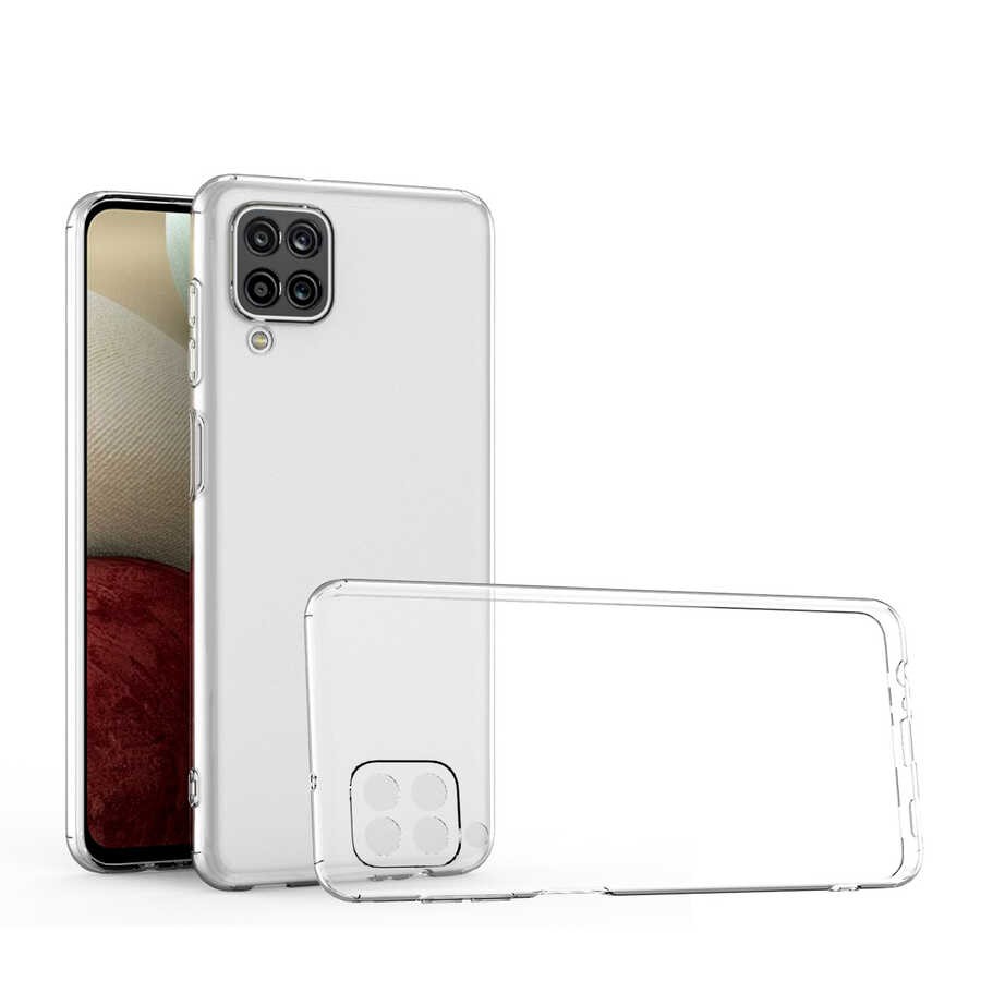 Galaxy A12 Kılıf Zore Kamera Korumalı Süper Silikon Kılıf