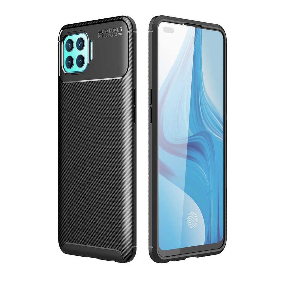 Oppo Reno 4 Lite Kılıf Zore Negro Silikon Kılıf