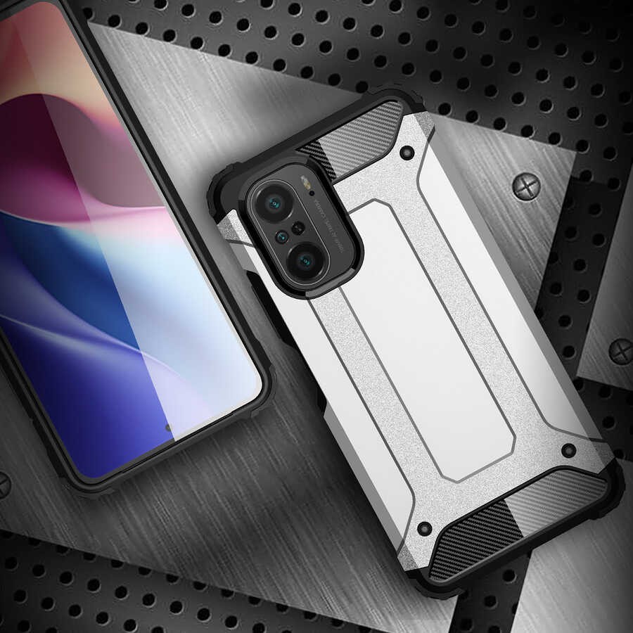 Xiaomi Redmi K40 Kılıf Zore Crash Silikon Kılıf