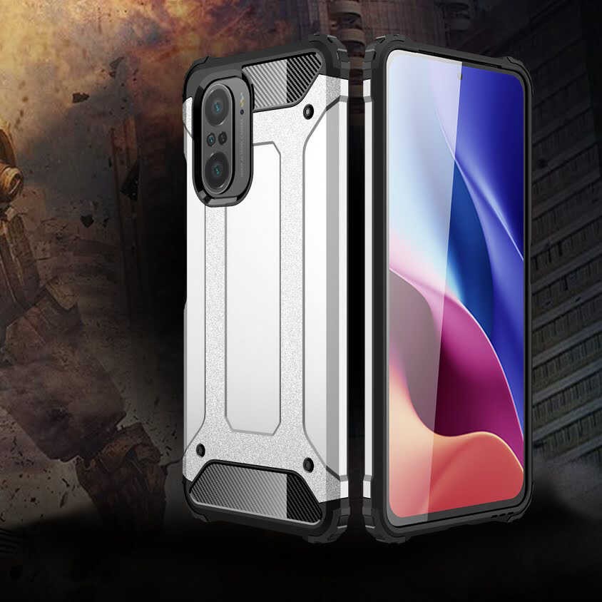 Xiaomi Redmi K40 Kılıf Zore Crash Silikon Kılıf