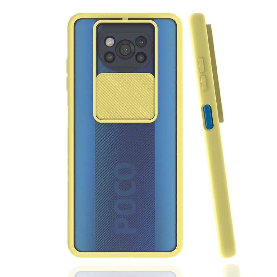 Xiaomi Poco X3 Kılıf Zore Lensi Kılıf