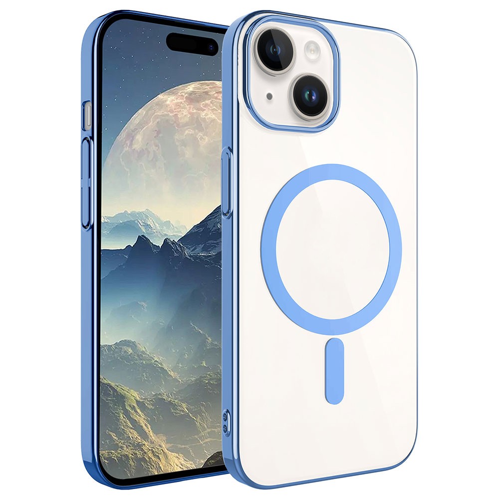 iPhone 15 Kılıf Zore Wireless Şarj Özellikli Pixel Magsafe Kılıf
