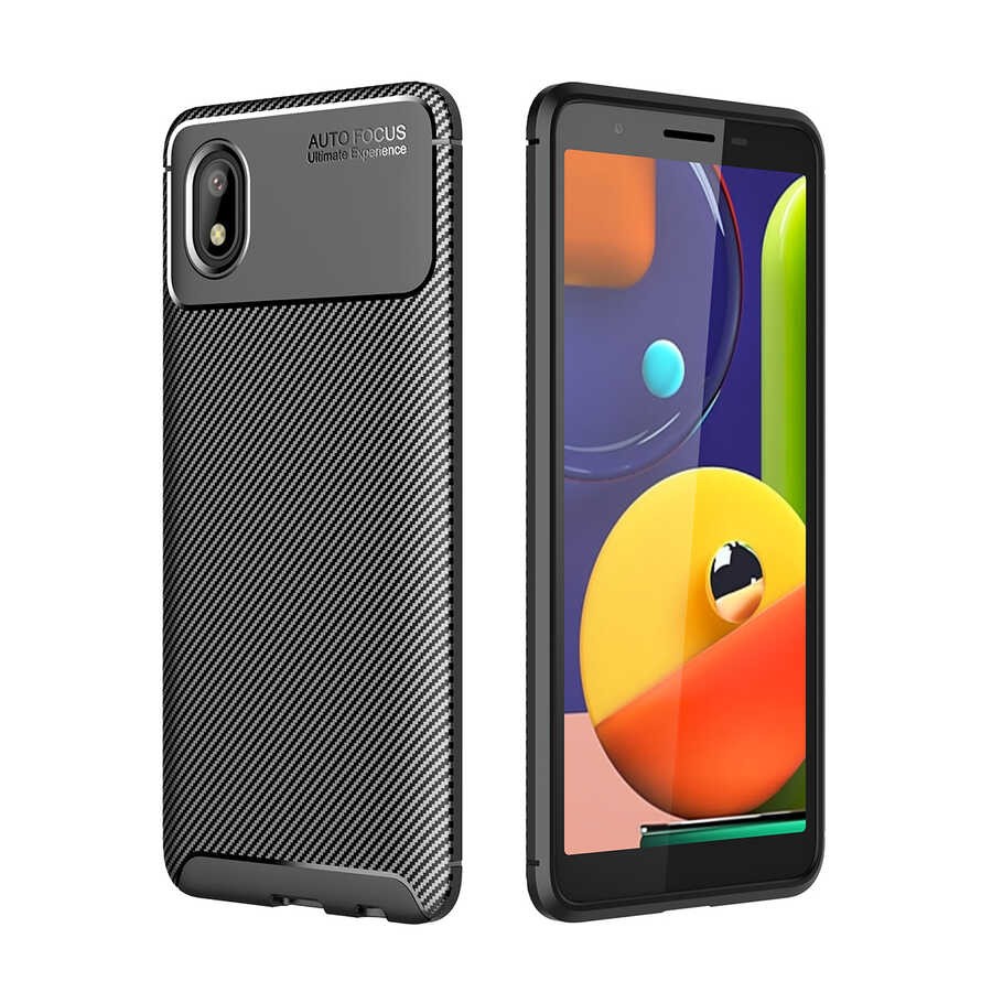 Galaxy A01 Core Kılıf Zore Negro Silikon Kılıf