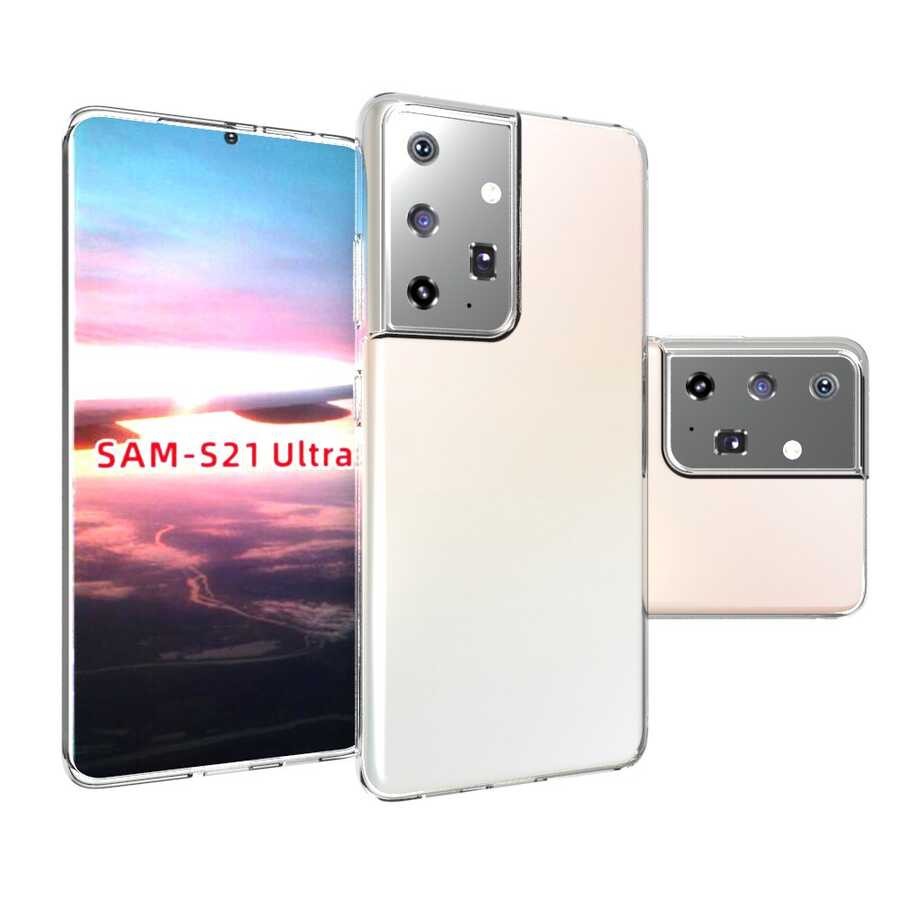 Galaxy S21 Ultra Kılıf Zore Süper Silikon Kılıf