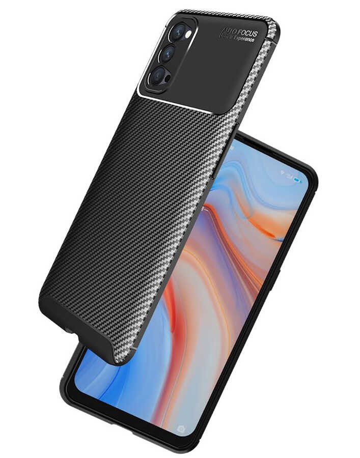 Oppo Reno 4 Kılıf Zore Negro Silikon Kılıf