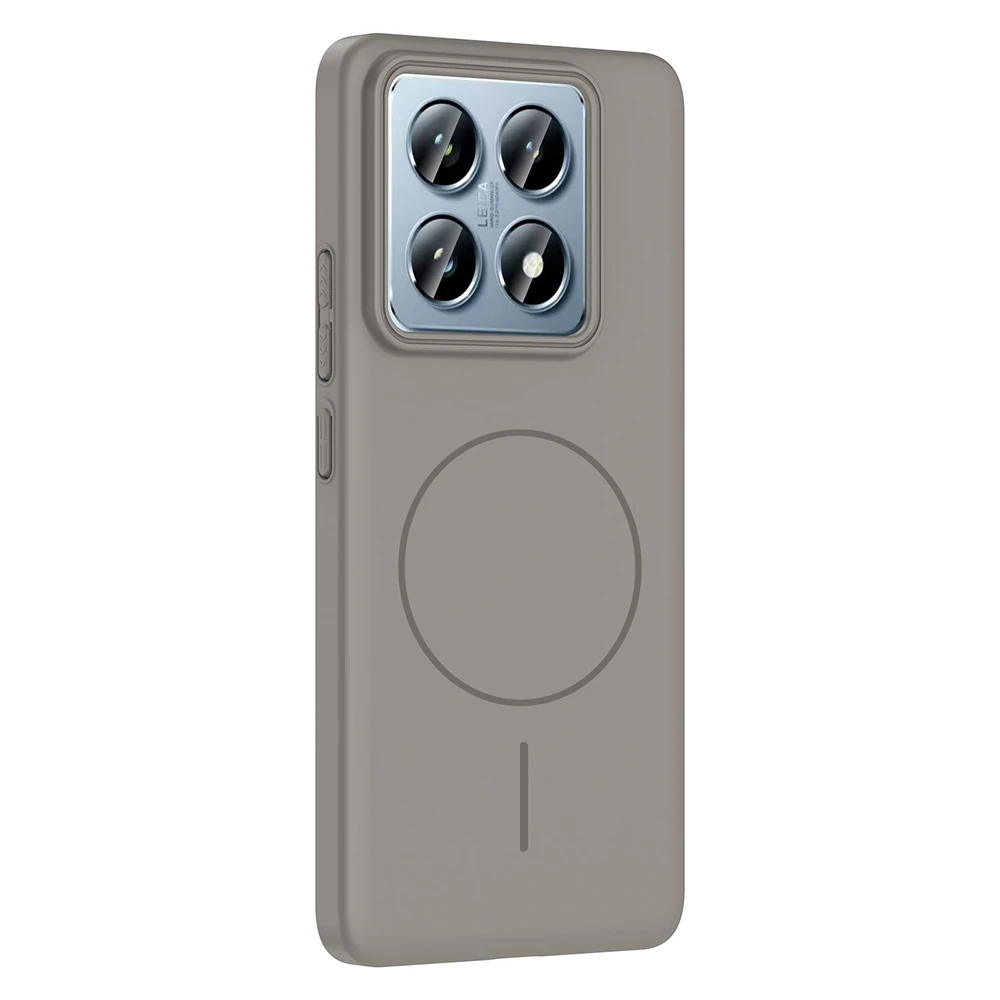 Xiaomi 14T Pro Kılıf M-safe Şarj Özellikli Zore Ruby Sert Kapak