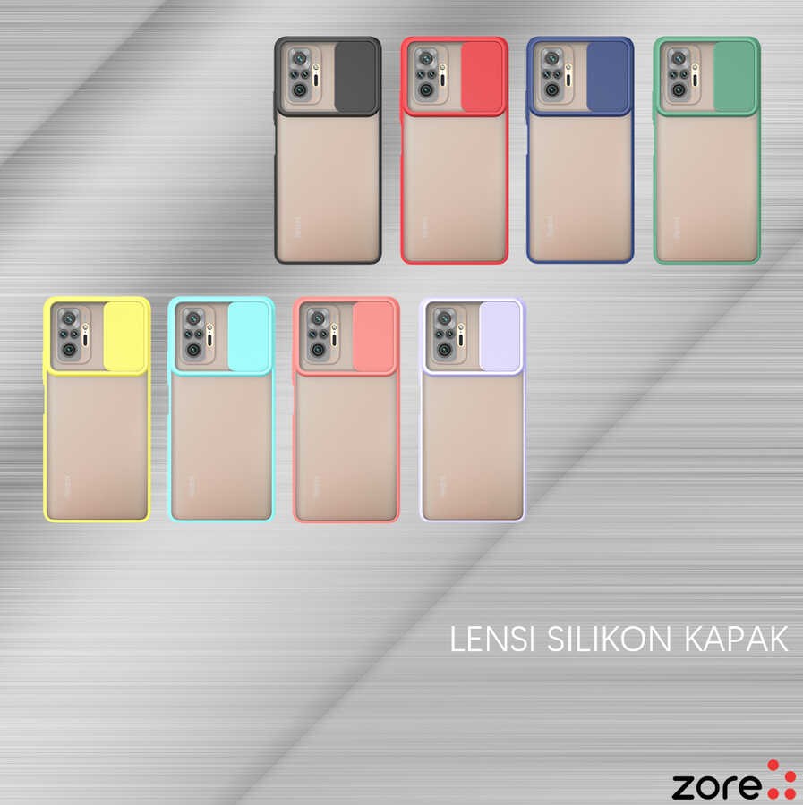 Xiaomi Redmi Note 10 Pro Kılıf Zore Lensi Kılıf