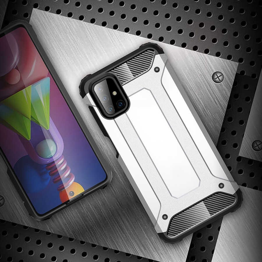 Galaxy M51 Kılıf Zore Crash Silikon Kılıf
