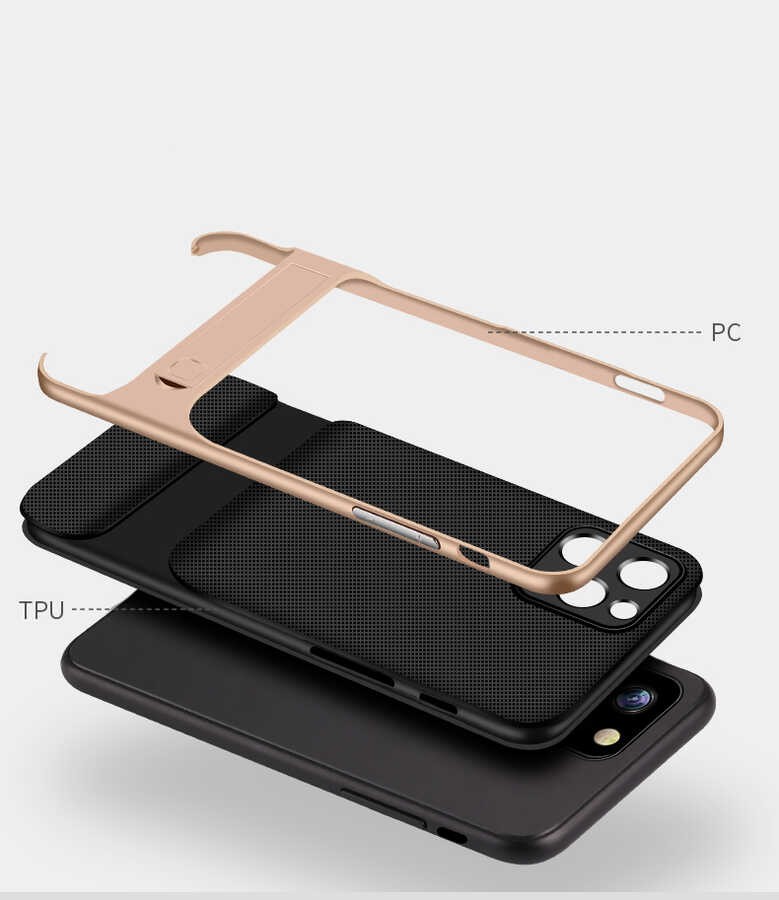 iPhone 12 Pro Max Kılıf Zore Standlı Verus Kılıf
