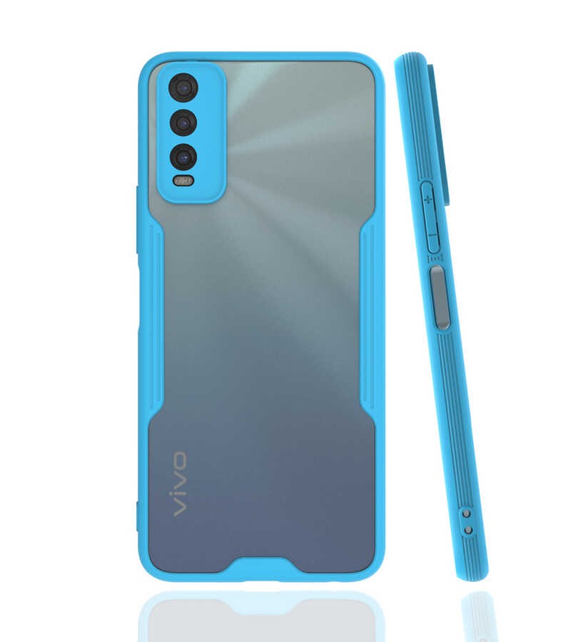 Vivo Y20S Kılıf Zore Parfe Kılıf