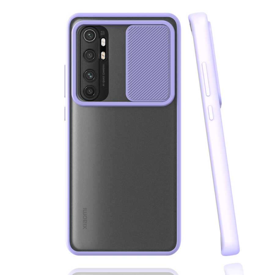 Xiaomi Mi Note 10 Lite Kılıf Zore Lensi Kılıf