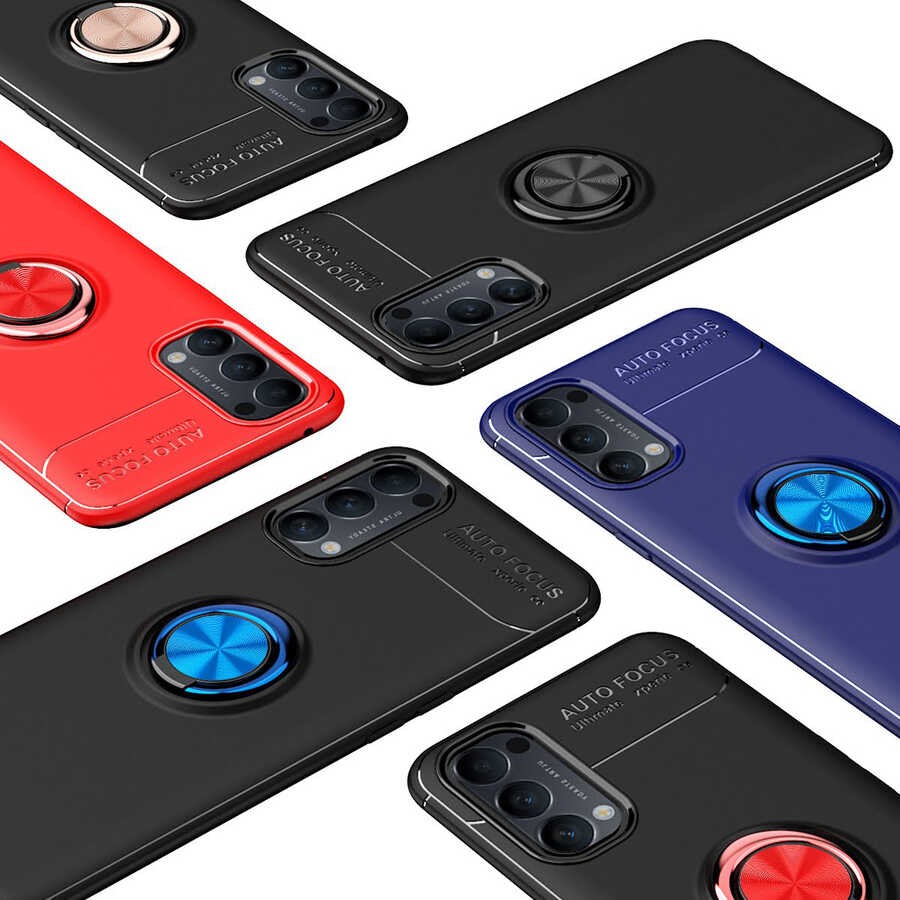 Oppo Reno 4 Kılıf Zore Ravel Silikon Kılıf