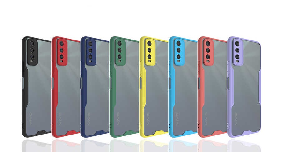 Vivo Y20S Kılıf Zore Parfe Kılıf