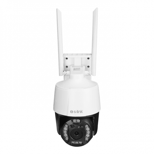 S-LINK SL-PTZ02, Akıllı Güvenlik Kamerası, WiFi, 3Mpix, 3.6mm Lens, 25m. Gece Görüşü, Hareket algılama, İki Yönlü Ses, Micro SD Kartlı, TUYA Yazılım