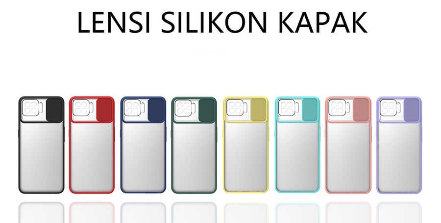 Oppo Reno 4 Lite Kılıf Zore Lensi Kılıf