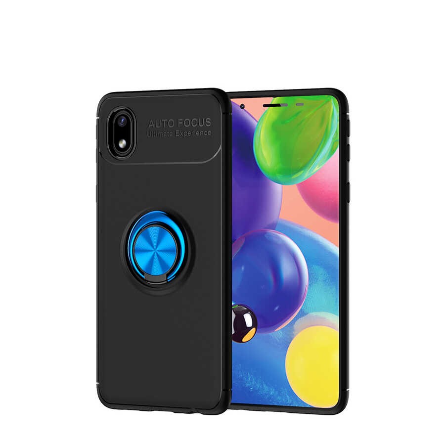 Galaxy A01 Core Kılıf Zore Ravel Silikon Kılıf