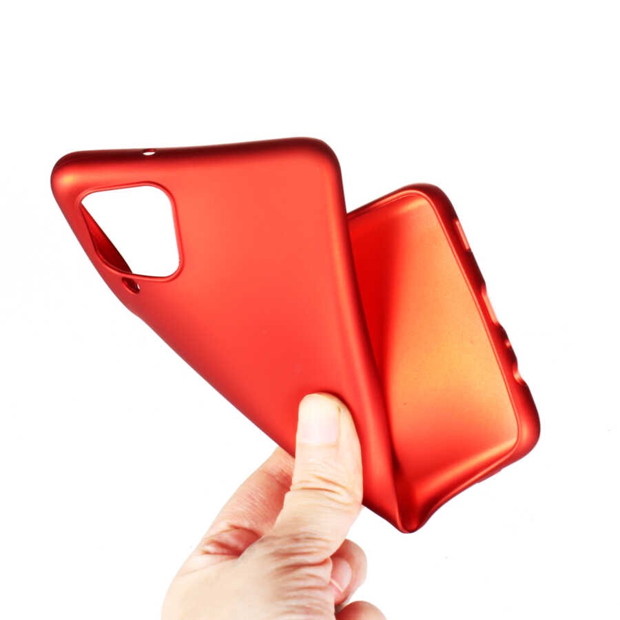 Galaxy A12 Kılıf Zore Premier Silikon Kılıf
