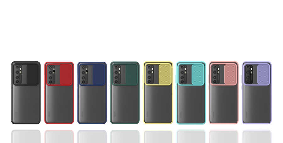 Xiaomi Mi Note 10 Lite Kılıf Zore Lensi Kılıf