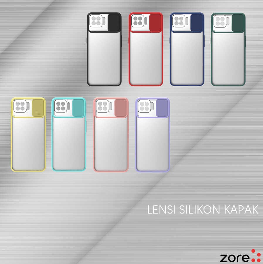 Oppo Reno 4 Lite Kılıf Zore Lensi Kılıf