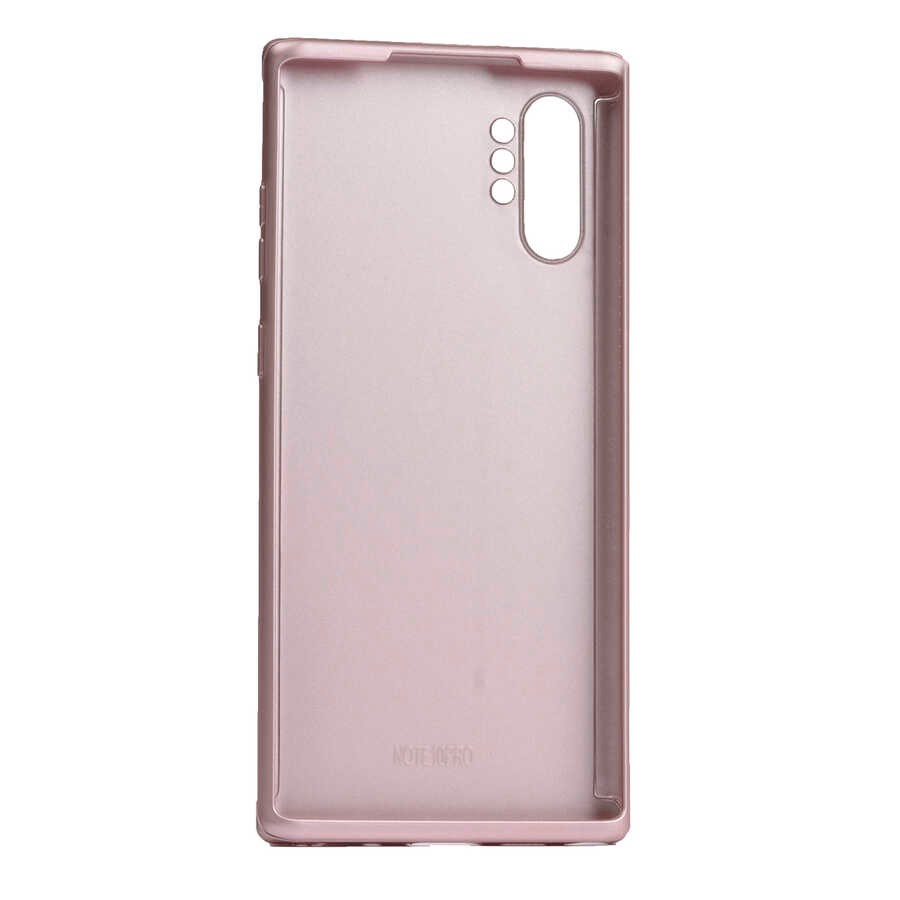 Galaxy Note 10 Plus Kılıf Zore 360 3 Parçalı Rubber Kılıf