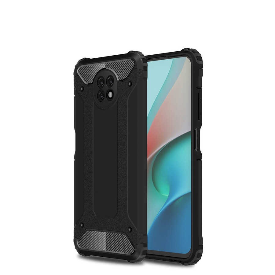 Xiaomi Redmi Note 9 5G Kılıf Zore Crash Silikon Kılıf