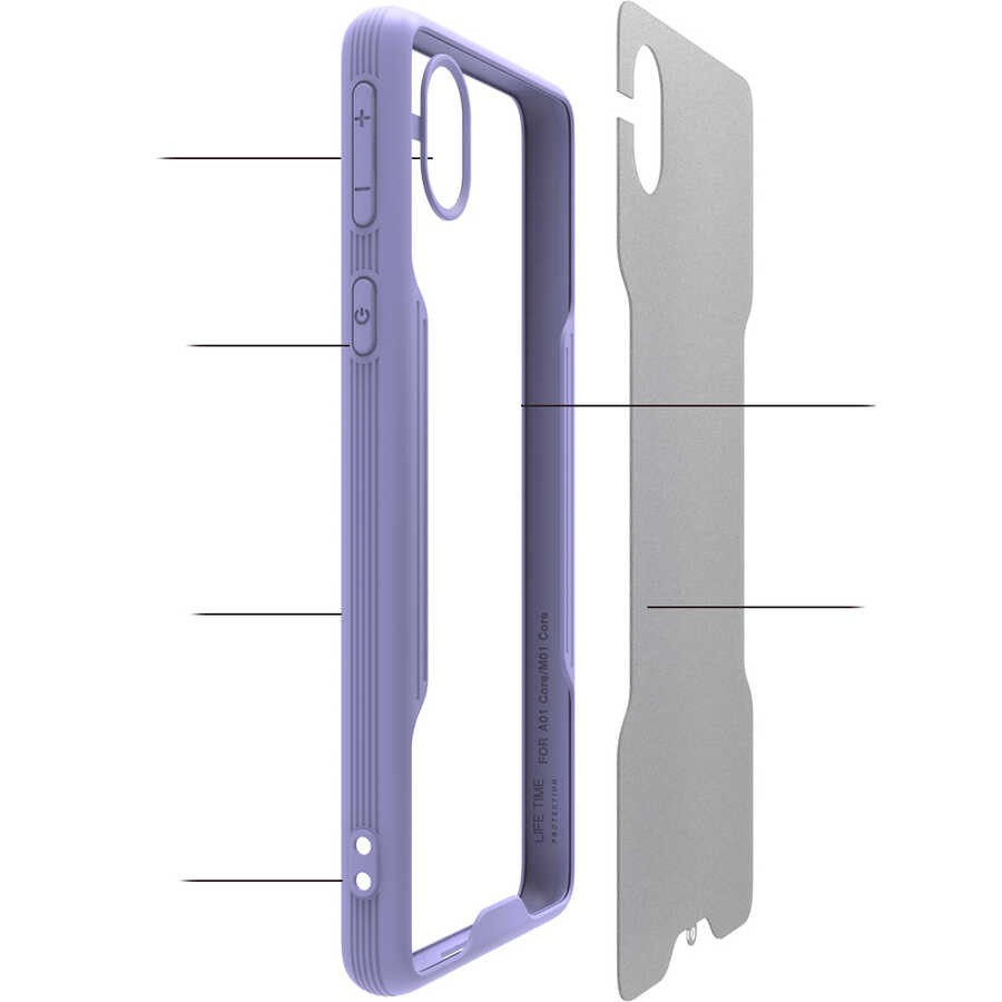 Galaxy A01 Core Kılıf Zore Parfe Kılıf