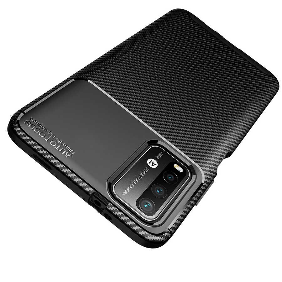 Xiaomi Redmi Note 9 4G Kılıf Zore Negro Silikon Kılıf