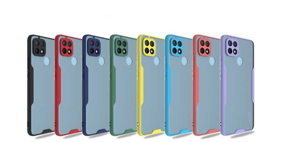 Oppo A15S Kılıf Zore Parfe Kılıf