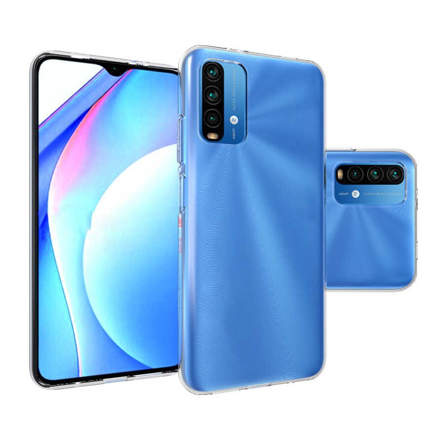 Xiaomi Redmi Note 9 4G Kılıf Zore Süper Silikon Kılıf