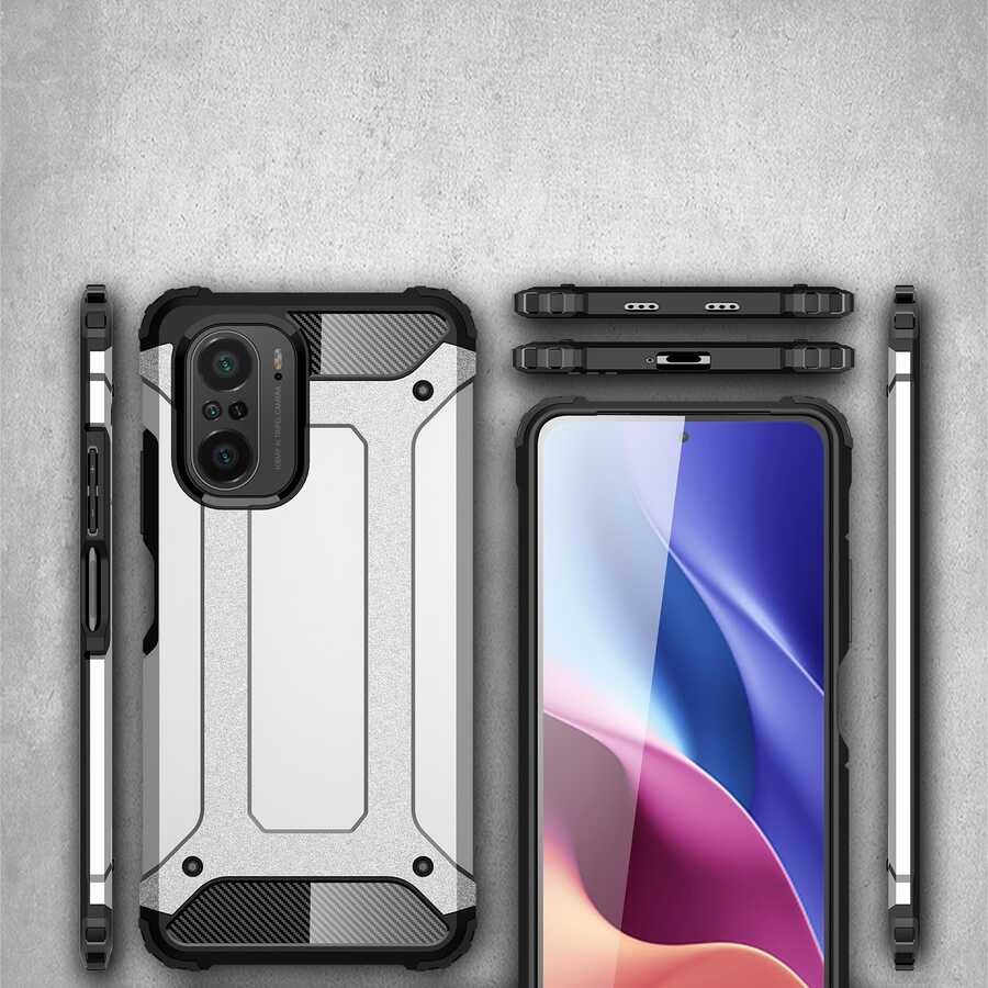 Xiaomi Redmi K40 Kılıf Zore Crash Silikon Kılıf