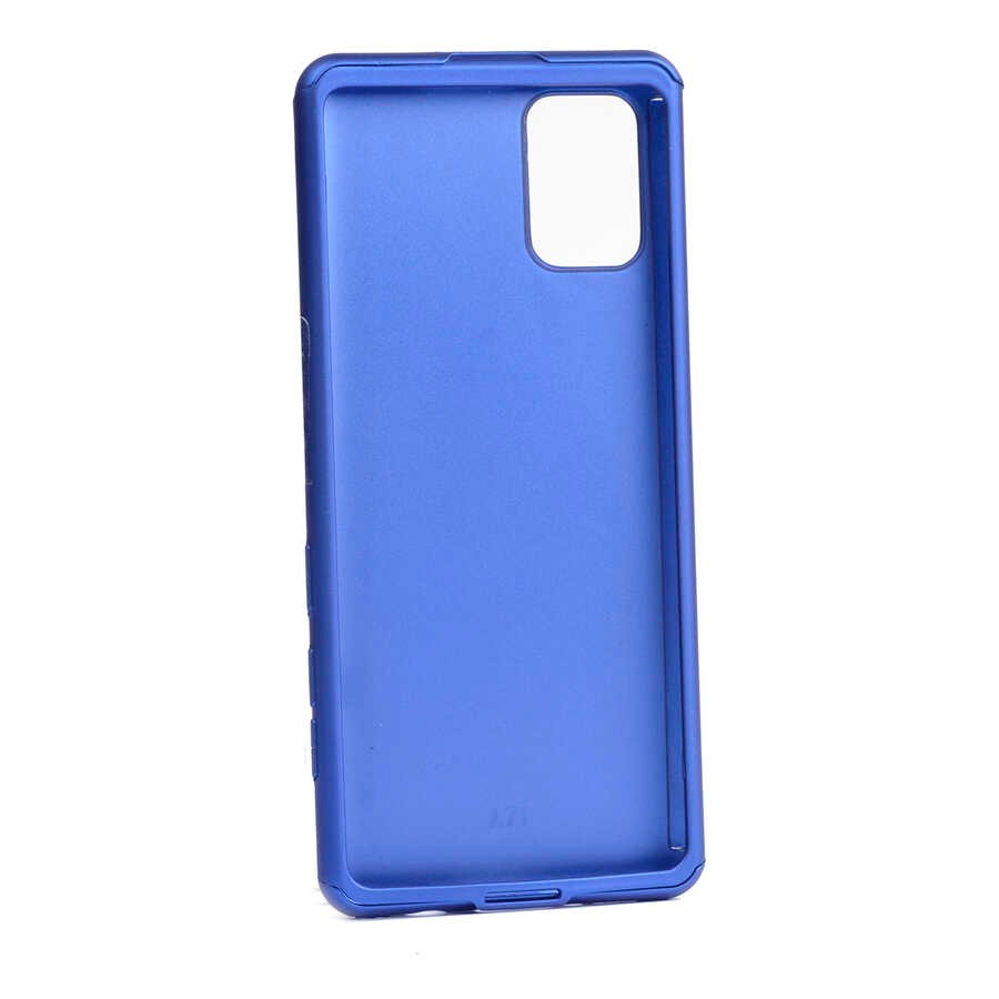 Galaxy A71 Kılıf Zore 360 3 Parçalı Rubber Kılıf