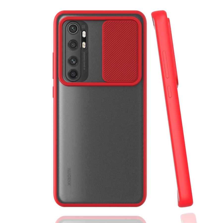 Xiaomi Mi Note 10 Lite Kılıf Zore Lensi Kılıf