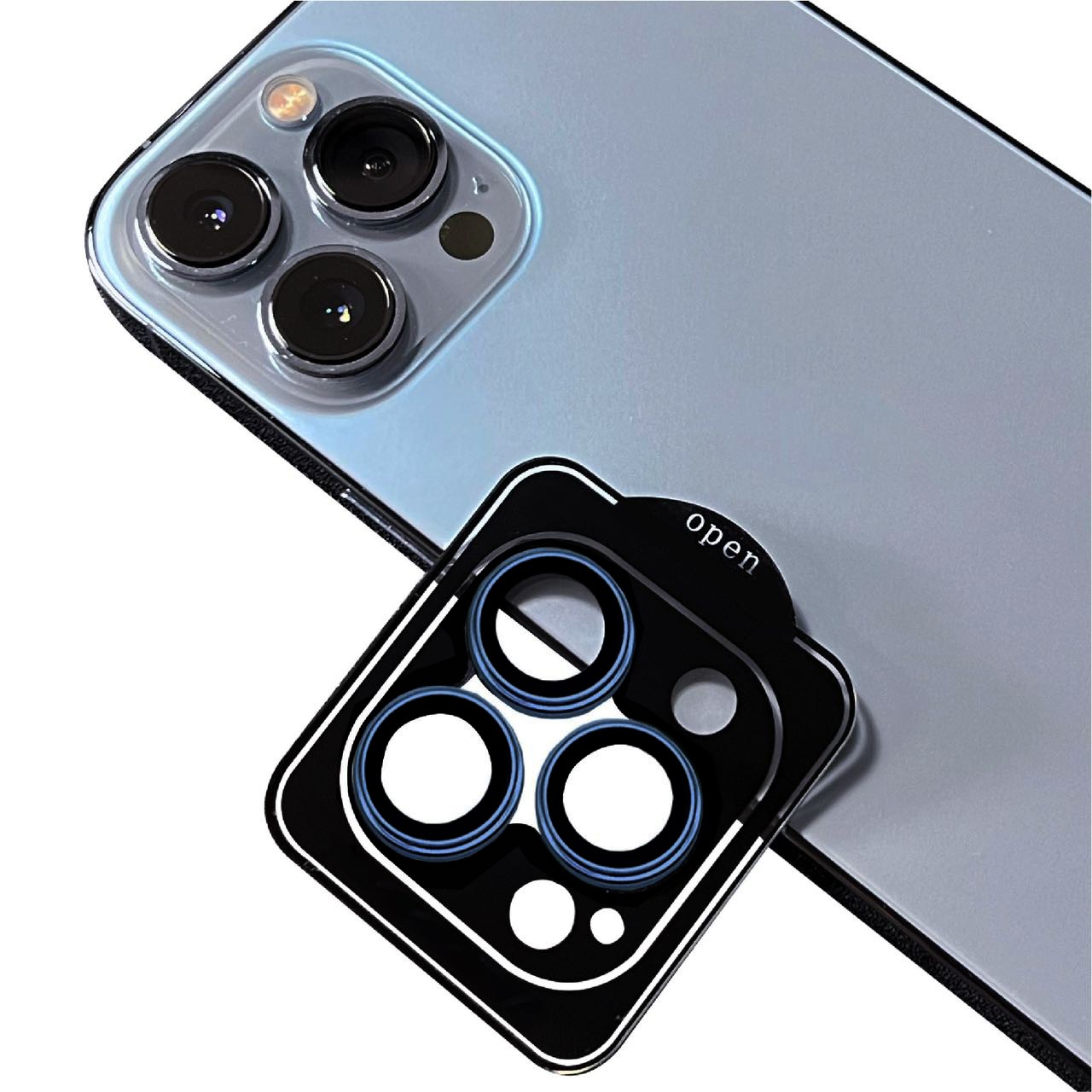 iPhone 12 Pro Max Zore CL-11 Safir Parmak İzi Bırakmayan Anti-Reflective Kamera Lens Koruyucu