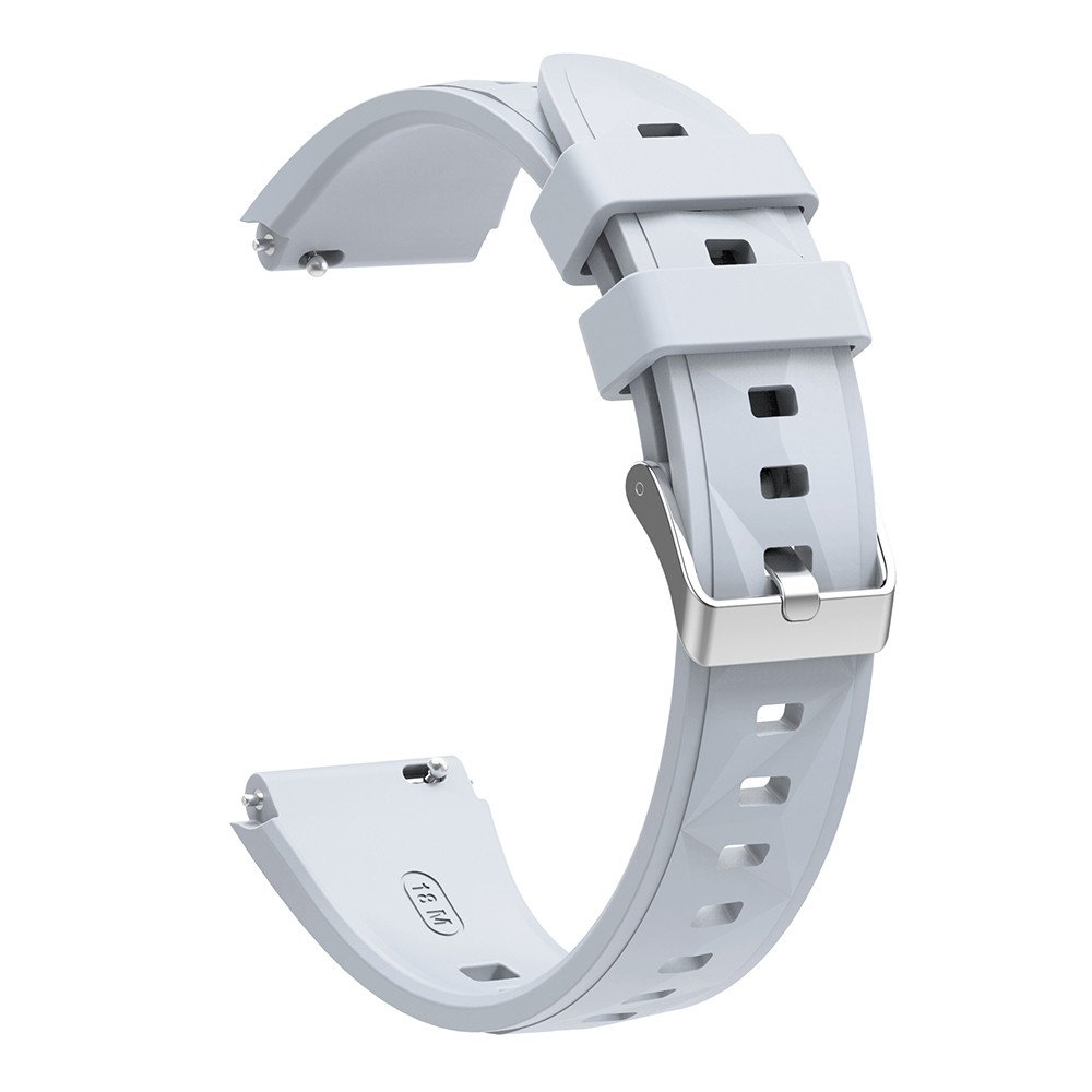 Huawei GT4 41mm Zore KRD-129 18mm Silikon Kordon Strap Kayış