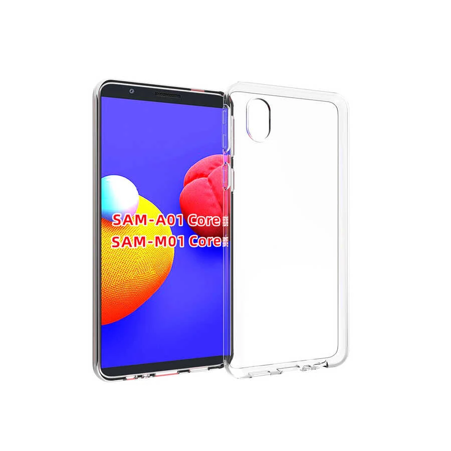 Galaxy A01 Core Kılıf Zore Süper Silikon Kılıf