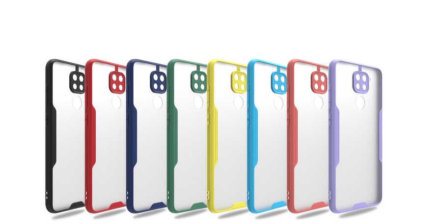 Xiaomi Redmi Note 9 Kılıf Zore Parfe Kılıf