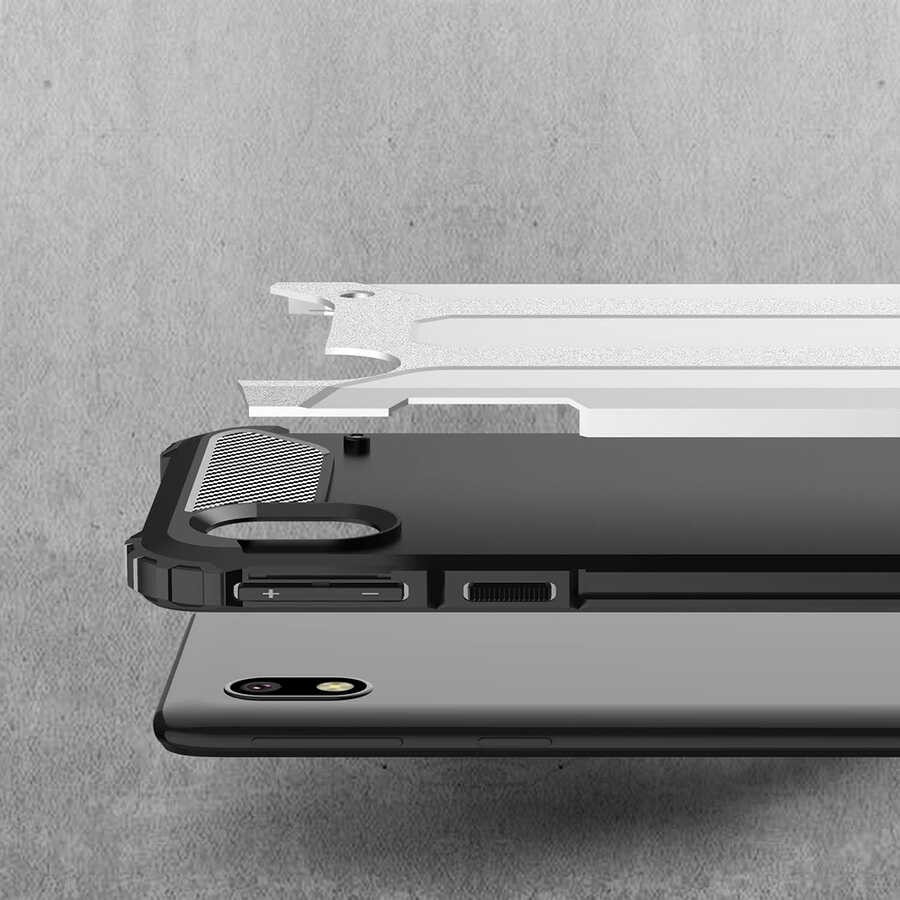 Galaxy A01 Core Kılıf Zore Crash Silikon Kılıf