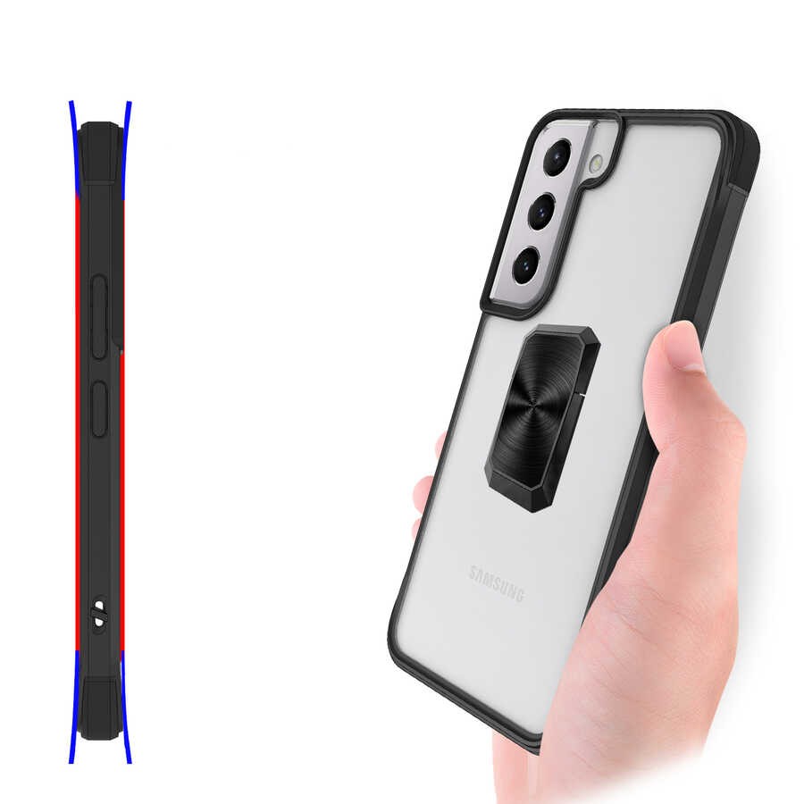 Galaxy S22 Kılıf Zore V-Bax Kılıf