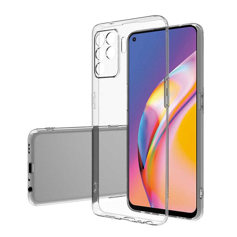 Oppo Reno 5 Lite Kılıf Zore Süper Silikon Kılıf