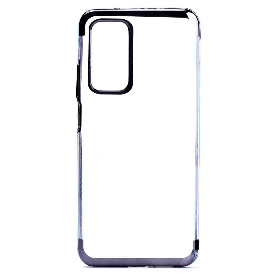 Huawei P Smart 2021 Kılıf Zore Dört Köşeli Lazer Silikon Kılıf