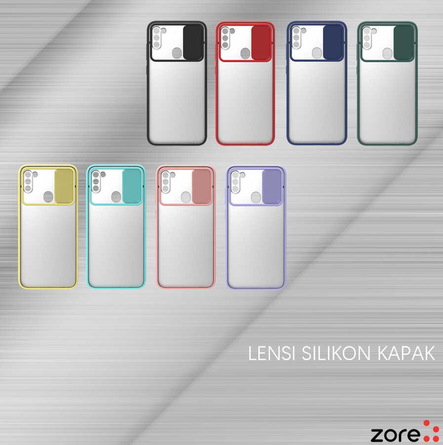 Galaxy A11 Kılıf Zore Lensi Kılıf