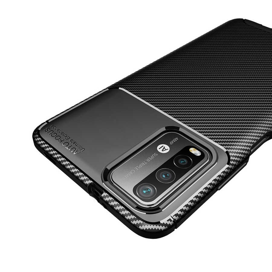 Xiaomi Redmi Note 9 4G Kılıf Zore Negro Silikon Kılıf