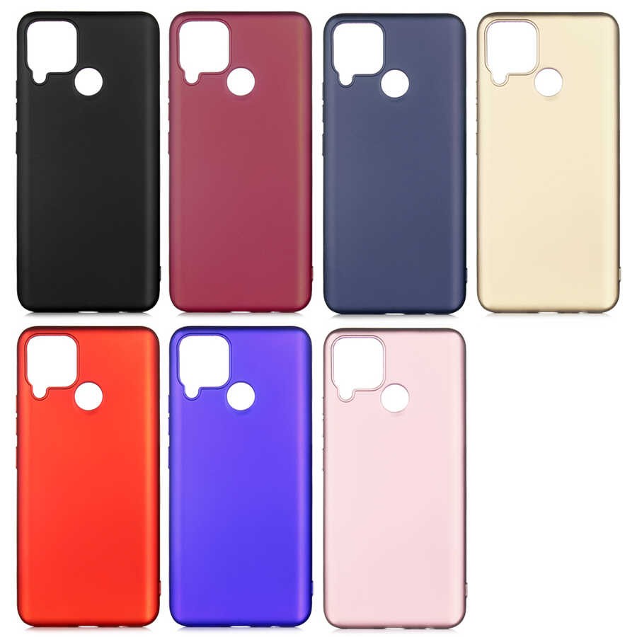 Realme C25 Kılıf Zore Premier Silikon Kılıf