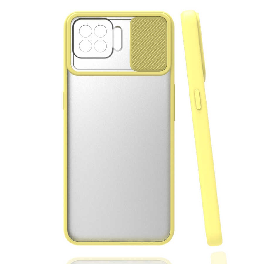 Oppo Reno 4 Lite Kılıf Zore Lensi Kılıf