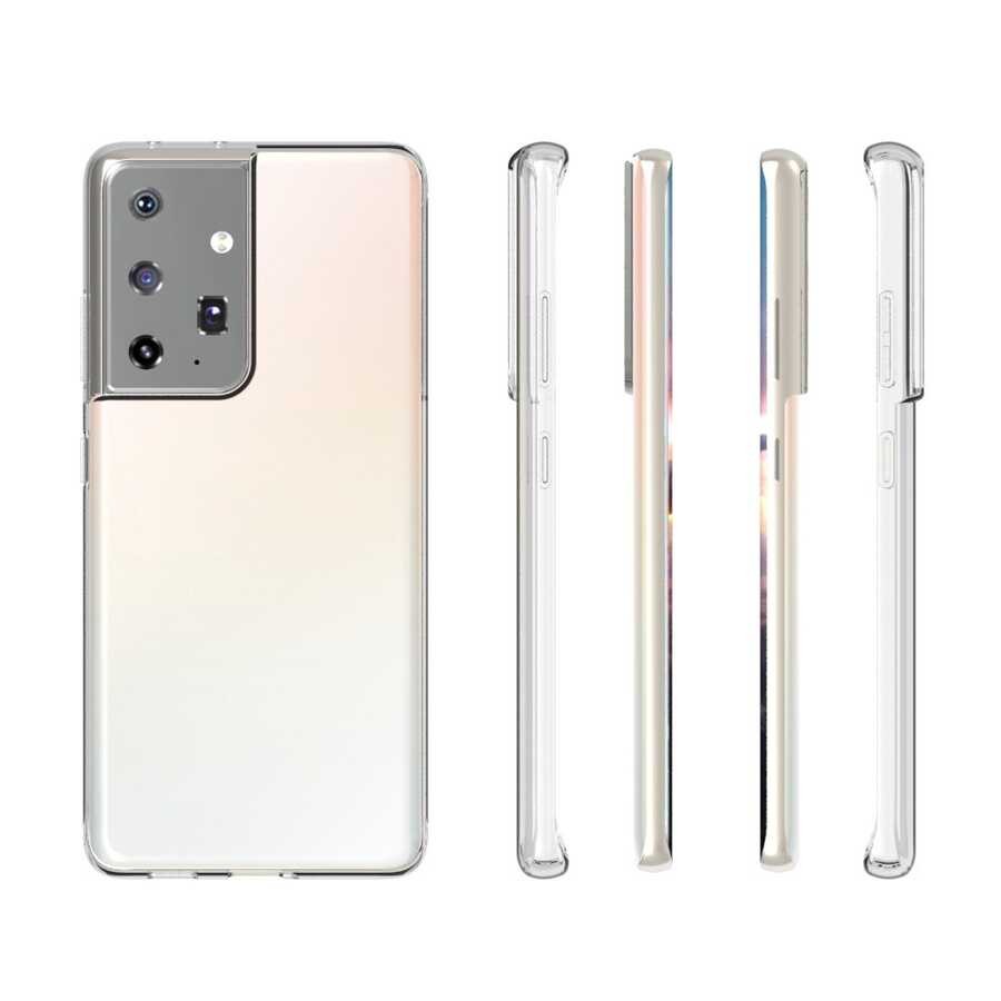Galaxy S21 Ultra Kılıf Zore Süper Silikon Kılıf