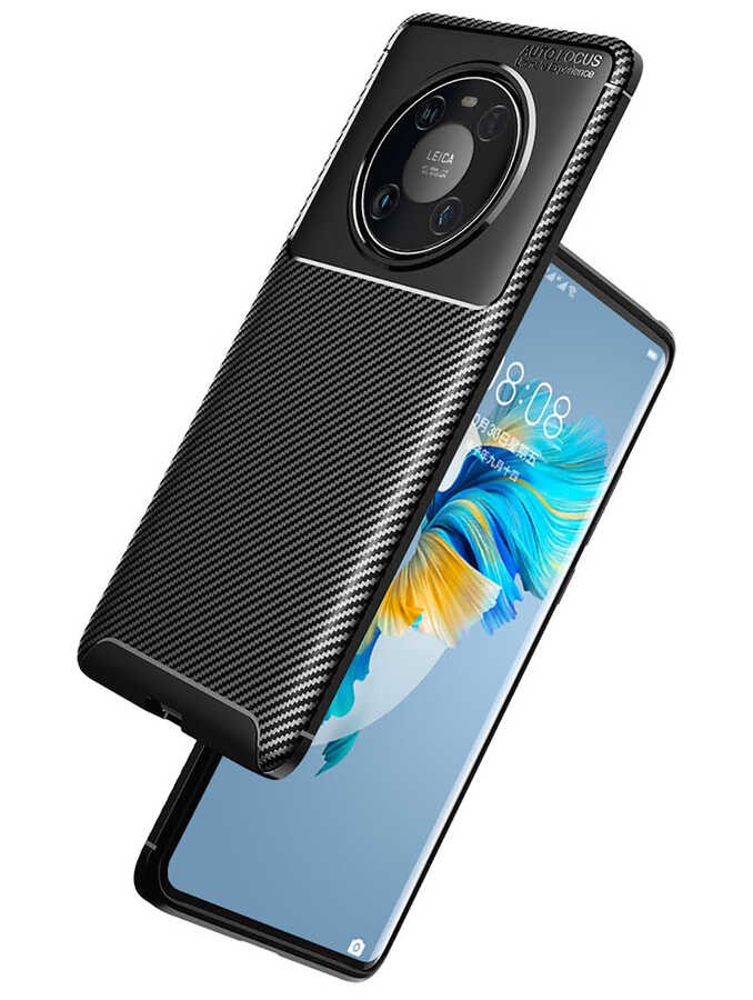 Huawei Mate 40 Pro Kılıf Zore Negro Silikon Kılıf